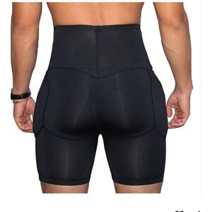 Padded Boxer Briefs for Men 1/2 Pack Mens Underwear Briefs Hip Enhancer Panties